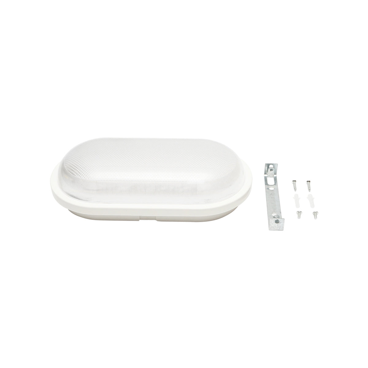 Oval LED lamp 18W, 220V, IP65 for indoor/outdoor 270x140mm cool light Breckner Germany
