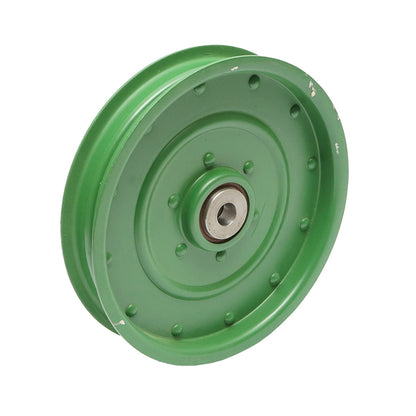 Belt tensioner pulley for John Deere combine OEM code AH94450