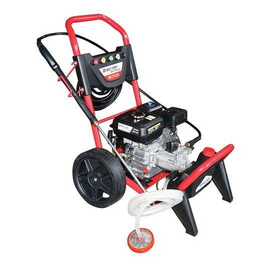 Gas pressure washer 7.5HP, 220 Bar, flow rate 510l/H with hose and Breckner Germany gun