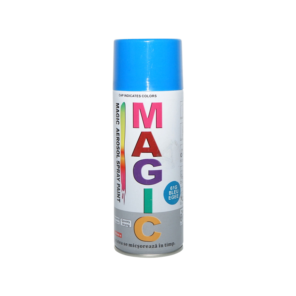 Magic blue spray paint Egee 61G 450 ml
