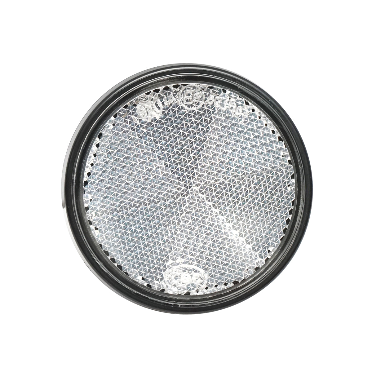 Round reflective 60mm white front Breckner Germany