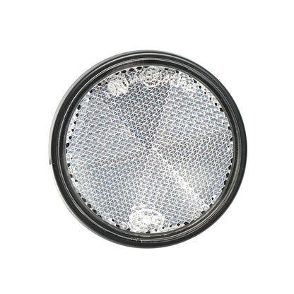 Round reflective 60mm white front Breckner Germany