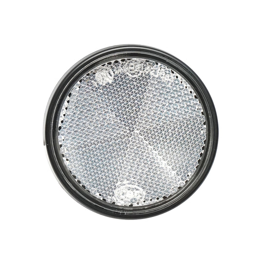 Round reflective 60mm white front Breckner Germany