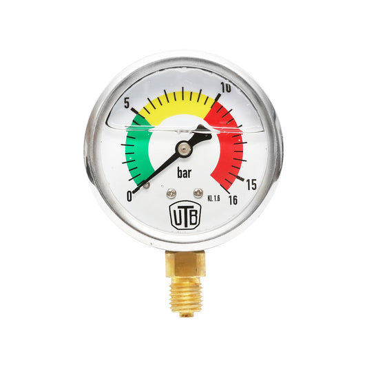 Glycerin manometer for herbicide sprayer