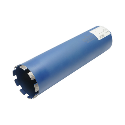 Diamond drill 114x450mm with 1-1/4 UNC internal thread, wet drilling for concrete, brick Breckner Germany