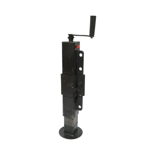 Adjustable support leg trailer with crank 55-90cm, lateral fixing, maximum load 4000 Kg
