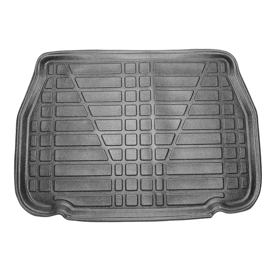 Rubber trunk mat carpet for Toyota C-HR with spare wheel, manufactured since 2016-