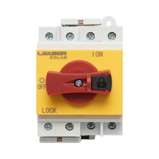 Load switch, on/off switch for photovoltaic systems 4P, 32A, 1500kV Leader