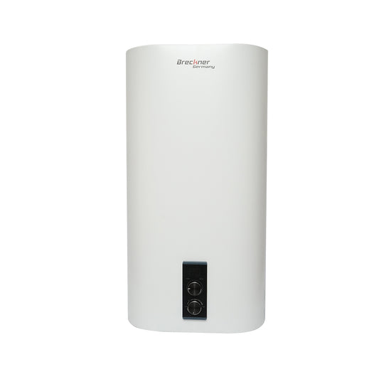 Flat electric boiler 80L, 2000W, IPX4, 940x530x290mm with vertical installation for domestic hot water Breckner Germany