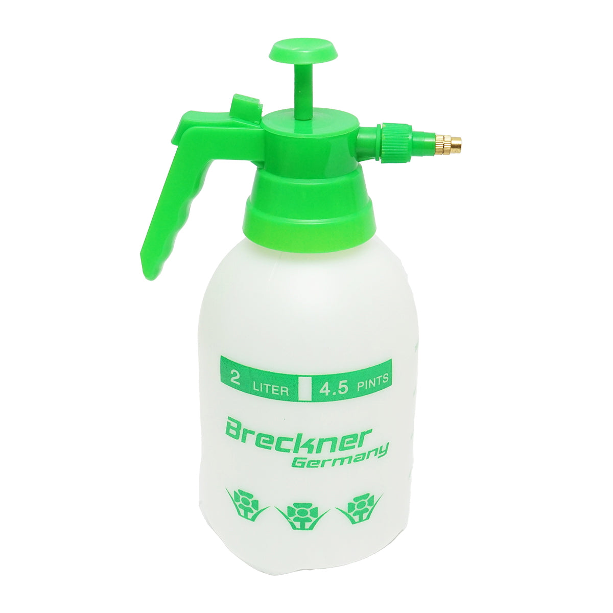 Manual spraying pump, 2L white sprayer Breckner Germany vermorel