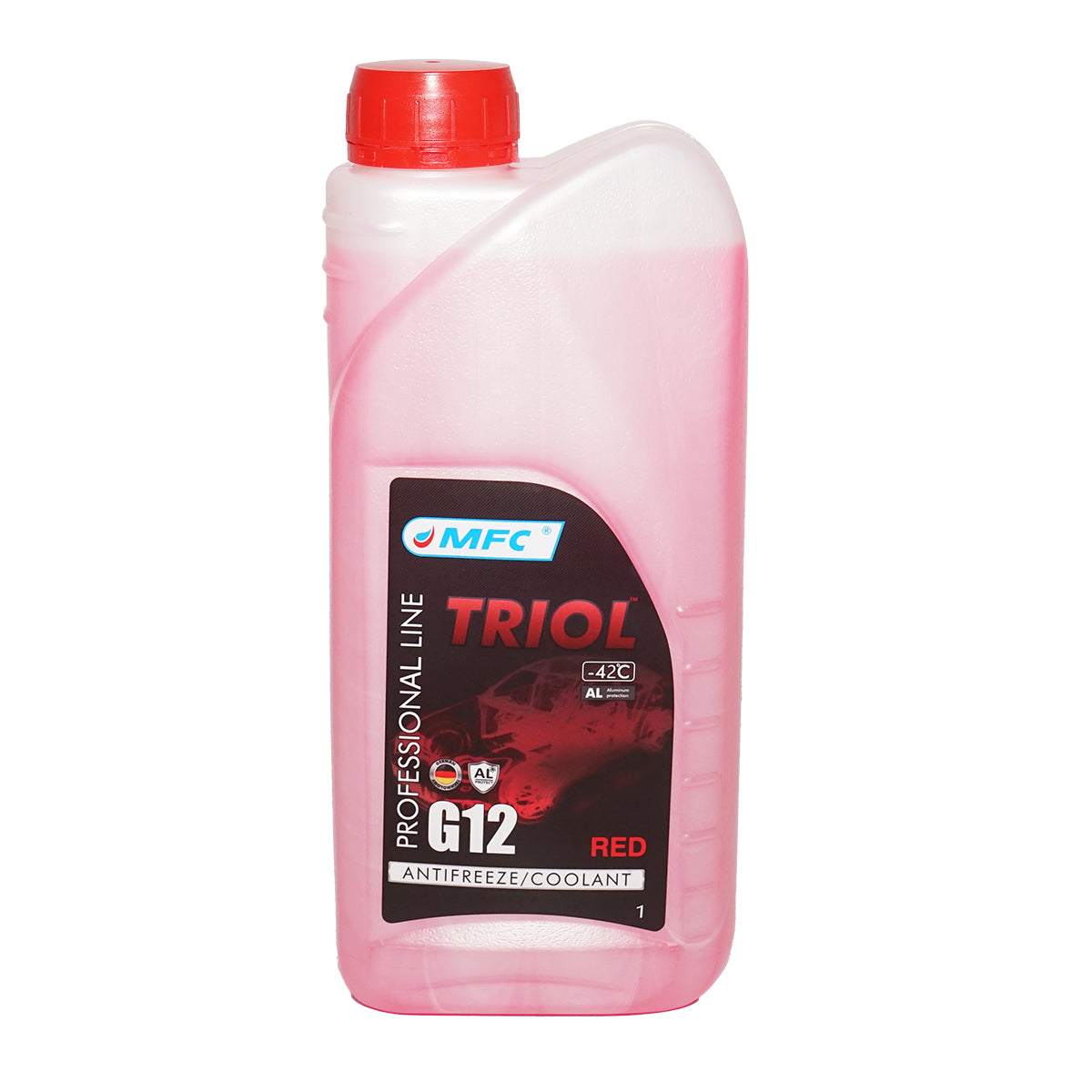 G12 red concentrated antifreeze -42 degrees 1 Kg Triol Professional