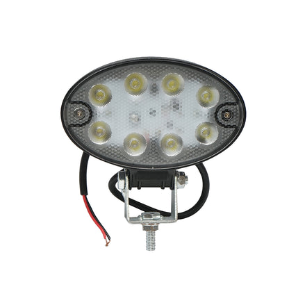 LED Projector 10-30V 24W 143x109x50mm with mounting accessories Breckner Germany
