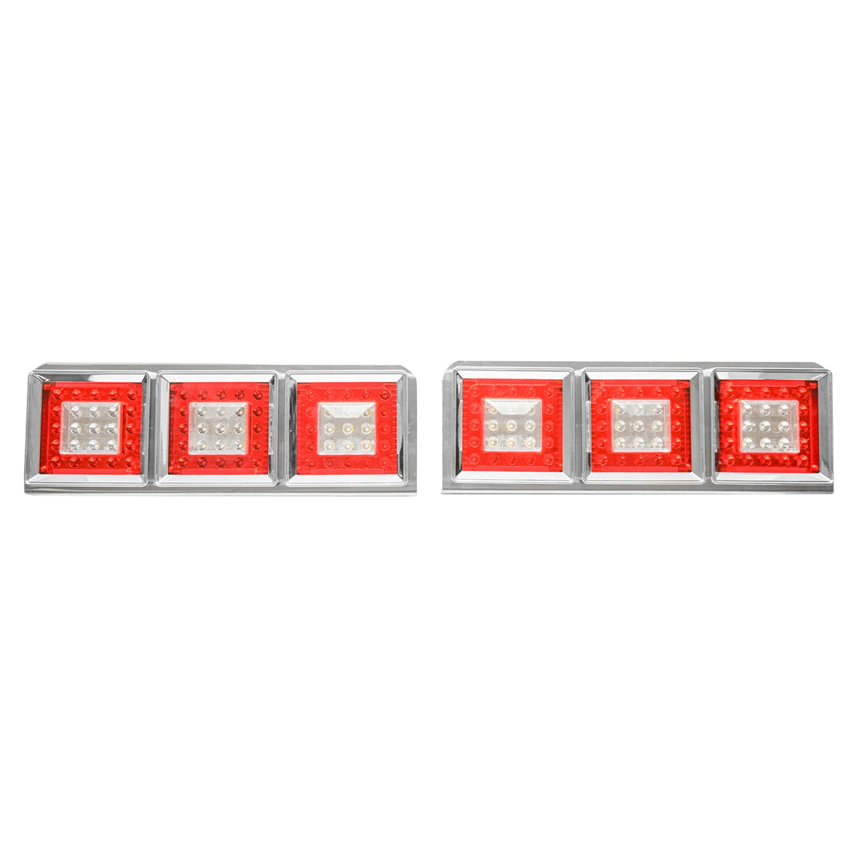 Rear truck LED lights without signaling 598x220, 12/24V Breckner Germany