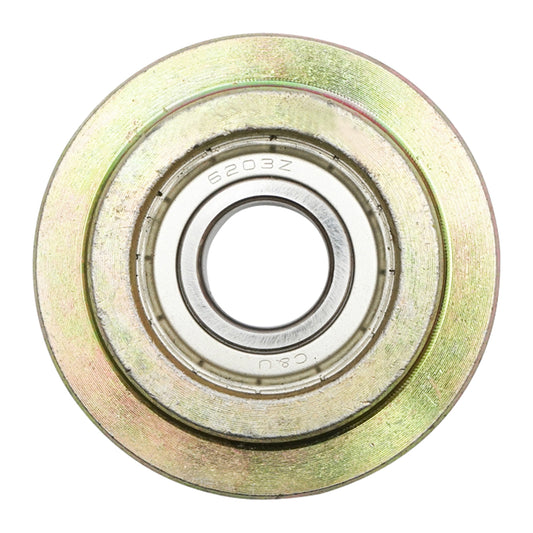 The casing with chain tensioner bearing for the baler