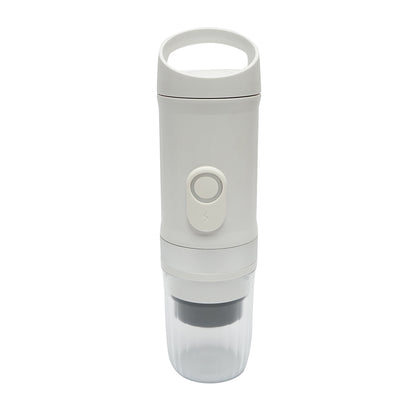 Portable coffee machine 12V/100W, lithium battery 9600 mAh, pressure 20 bar, water tank 60-80ml, cup 300ml, Nespresso capsules, Dolce Gusto, ground coffee
