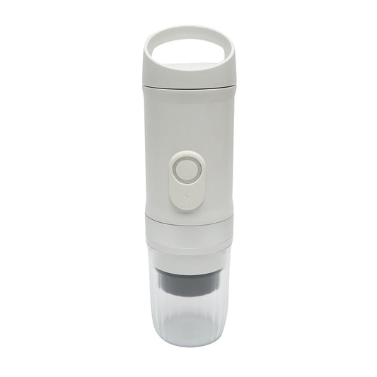 Portable coffee machine 12V/100W, lithium battery 9600 mAh, pressure 20 bar, water tank 60-80ml, cup 300ml, Nespresso capsules, Dolce Gusto, ground coffee