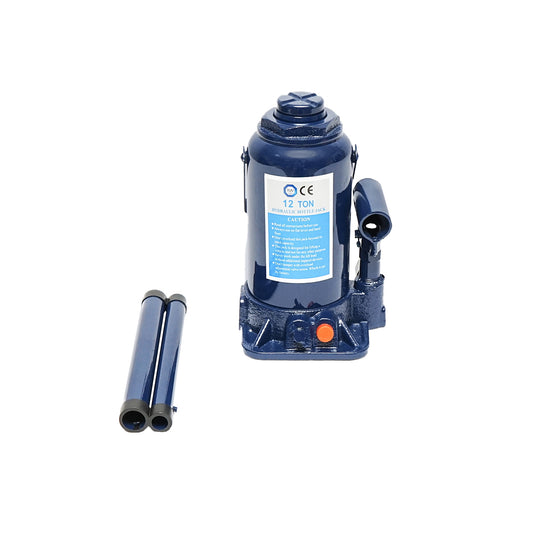 12-ton piston type hydraulic jack with valve 210mm