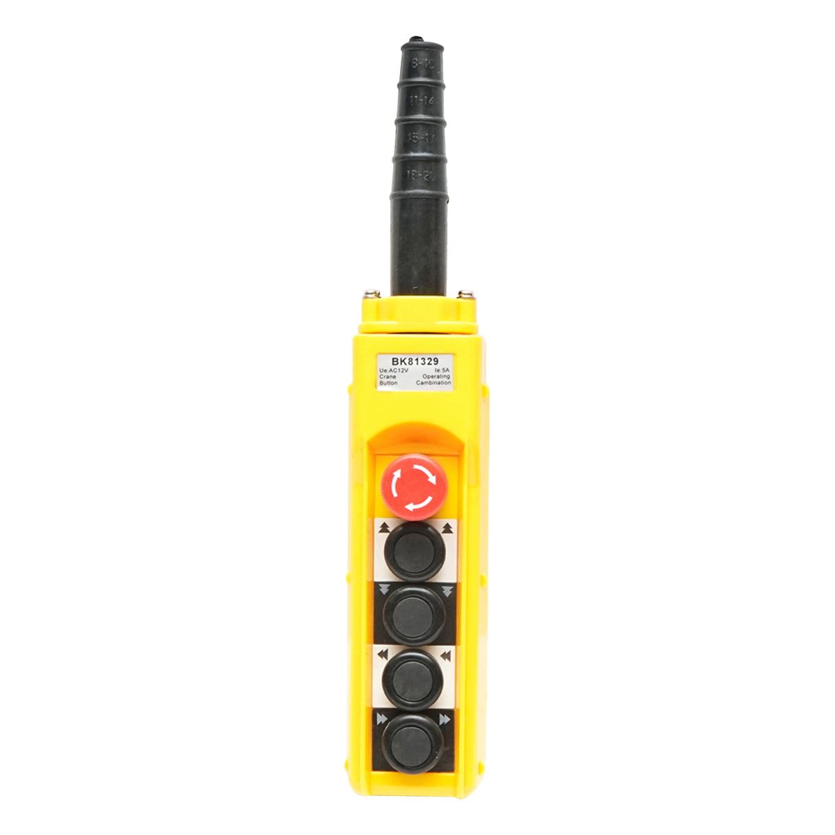Industrial remote control with 4 commands 12V Breckner Germany
