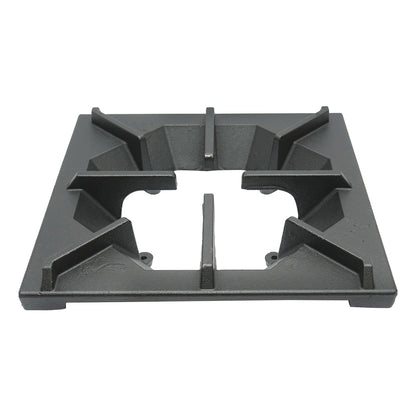 Square grill for gas burner