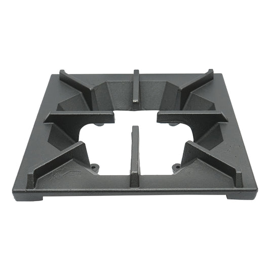 Square grill for gas burner