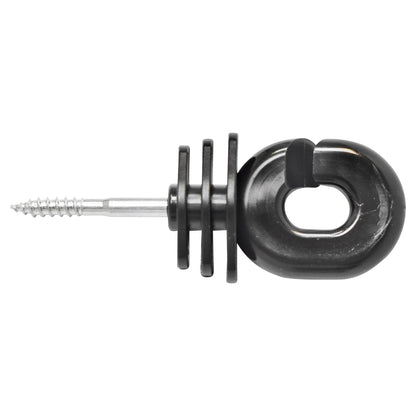 Black ring isolator 5.9mm 111x40mm electric fence Breckner Germany