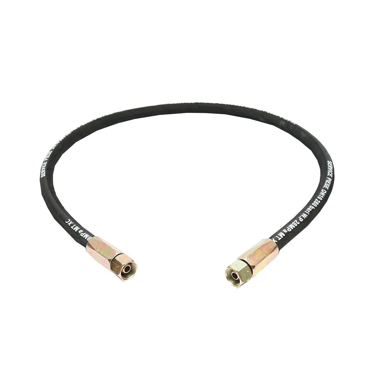 Certified pressure hose with threaded ends L=1200mm M20