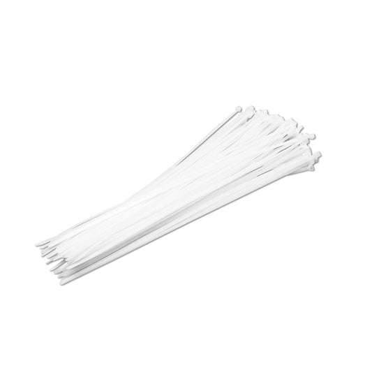 Facet, plastic collar 4.8x380mm white, set of 100 pieces Breckner Germany