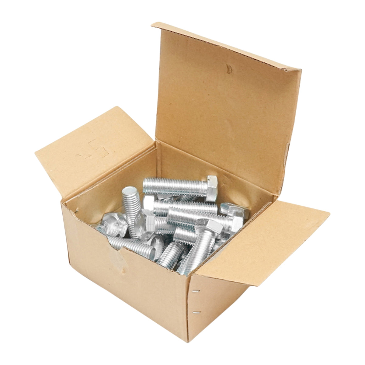 Set of 25 hexagon head screws DIN 933-8.8 M18X65