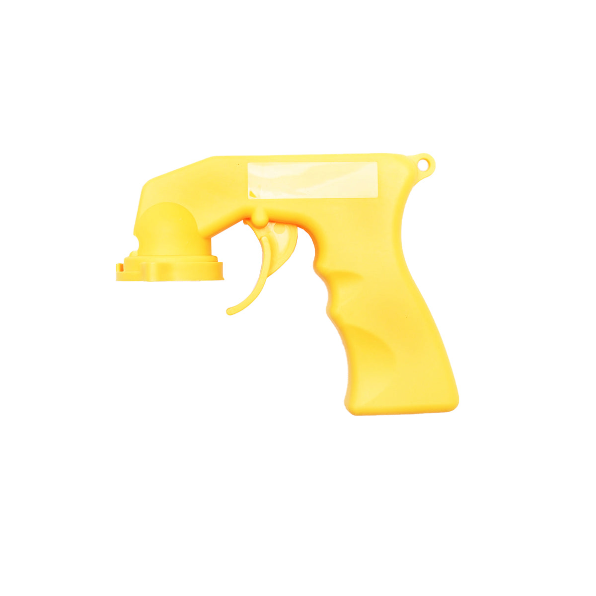 Yellow handle spray gun for paint spray can