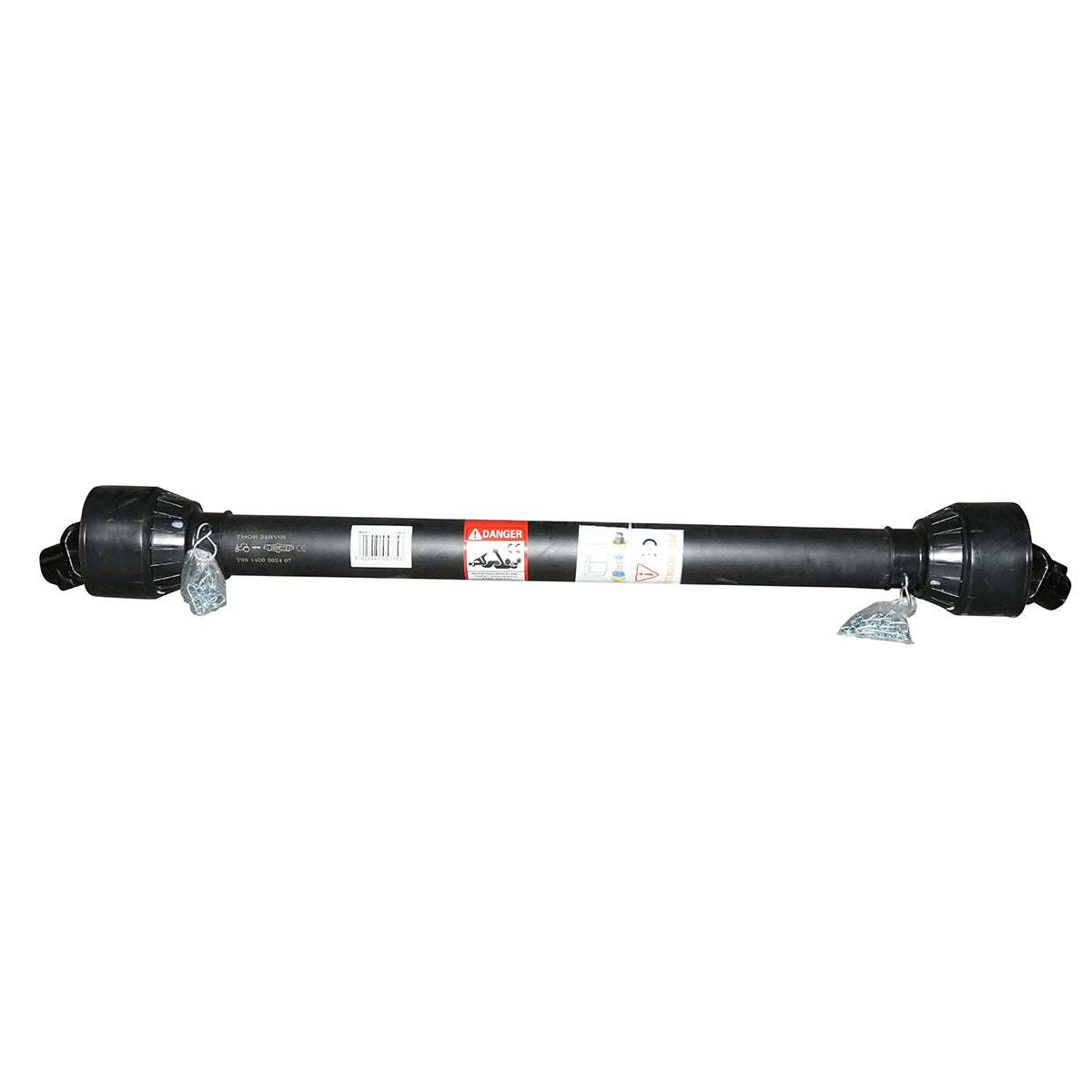 Cardan 1400 mm T5 cross 30.2x80 (triangular tube) 1 3/8 Z=6