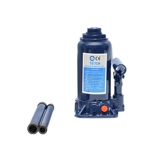 10-ton piston-type hydraulic jack with valve 200mm