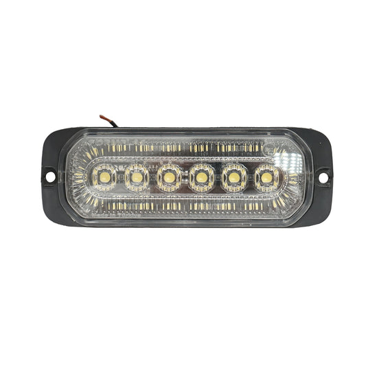 LED side marker lamp 12-24V, intermittent white 132x46mm Breckner Germany