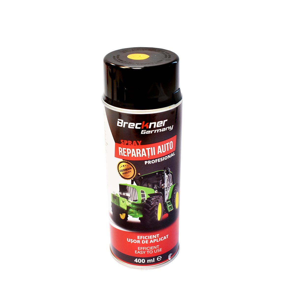 Yellow spray paint for auto repairs, type Caterpillar Breckner Germany