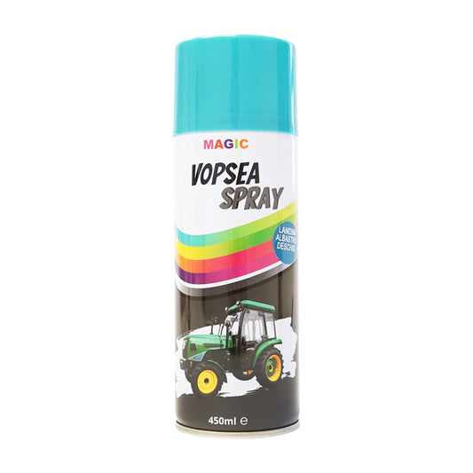 Landini light blue car spray paint 5121 Bleu Egypt 450ml MAGIC