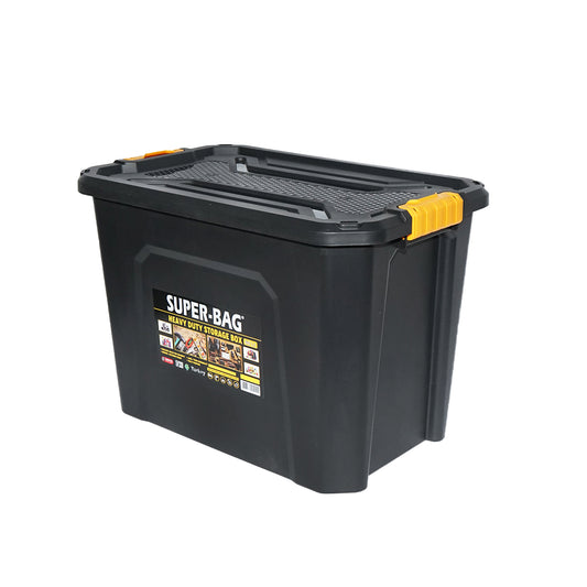 Storage box with lid for heavy loads 60L 580x380x405mm