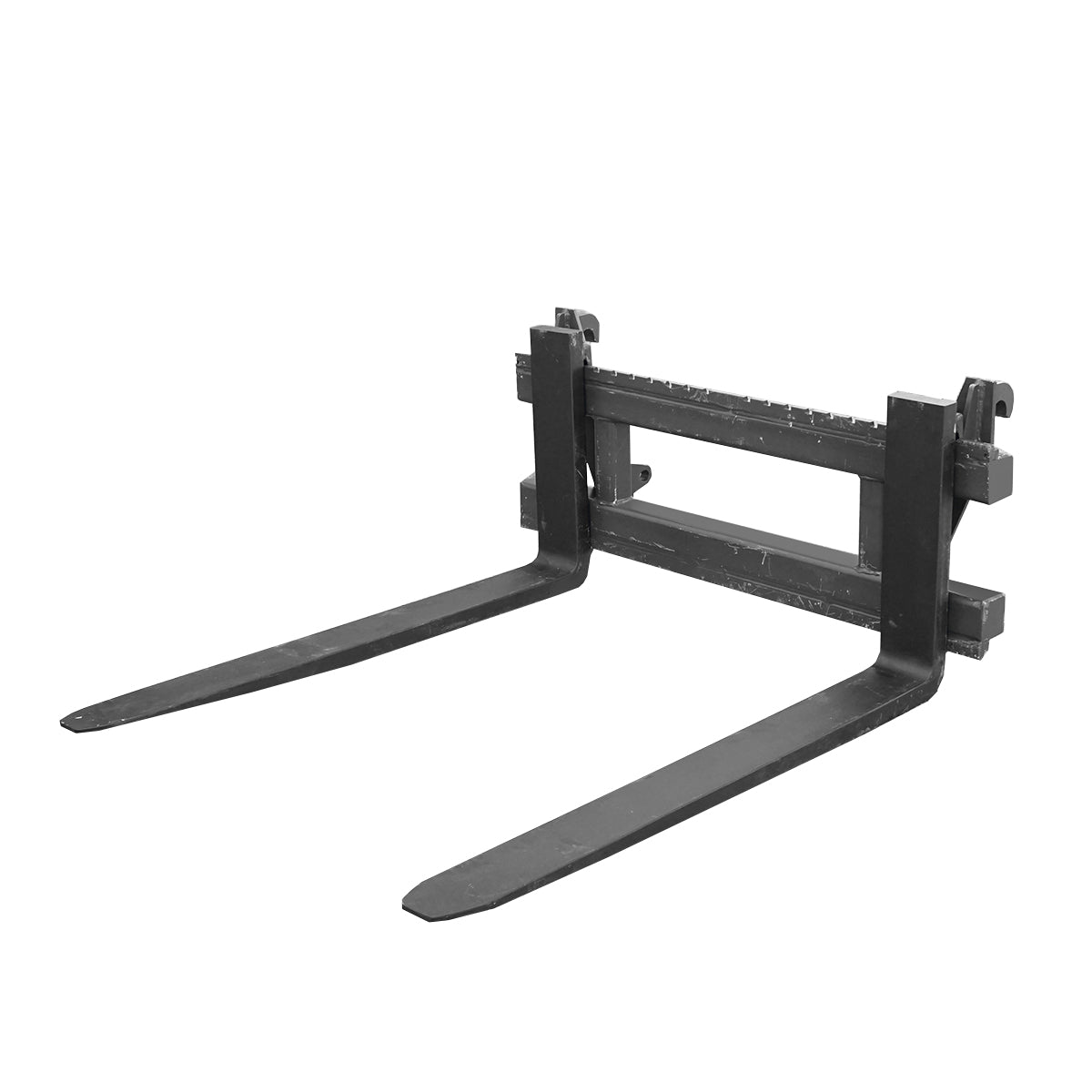 Set of forked tines for pallets 120x40x1200mm complete with frame 2.5T