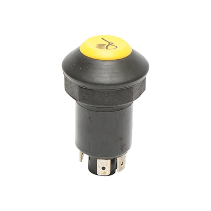 Work light start button, Case, Massey Ferguson, Steyr OEM code 3370431M91, 133700580008, 139900580153, 020001119610, X830240083000, 0003334308, 05761017 12V, 4 pins