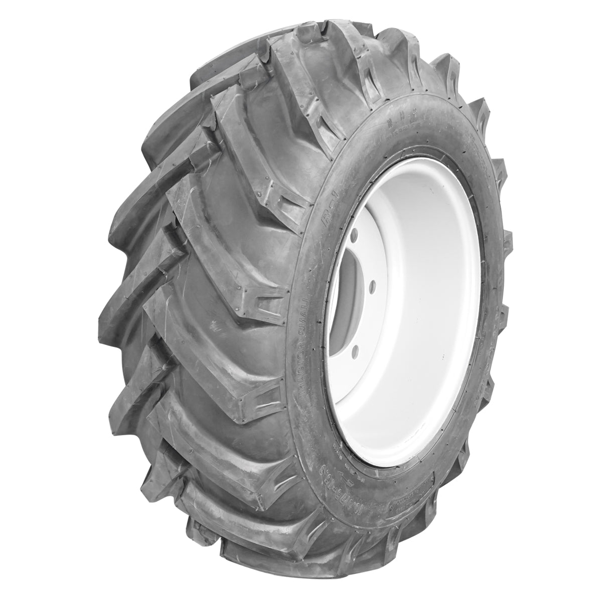 Complete wheel rim with agricultural tire 10.0/75 R 15.3 14PR R1