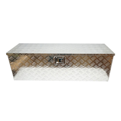 Box, aluminum storage chest 125x40x40cm