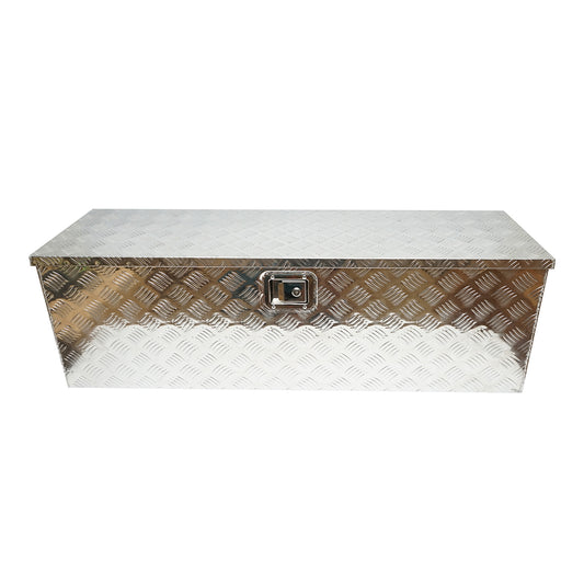 Box, aluminum storage chest 125x40x40cm