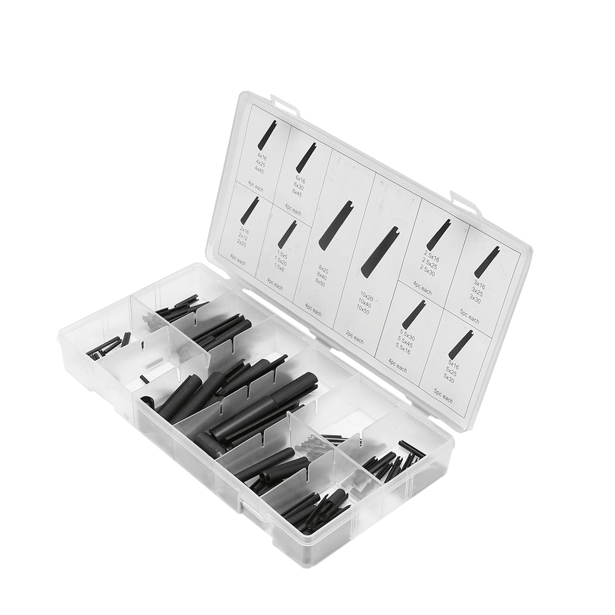 Elastic pin set 120 pieces