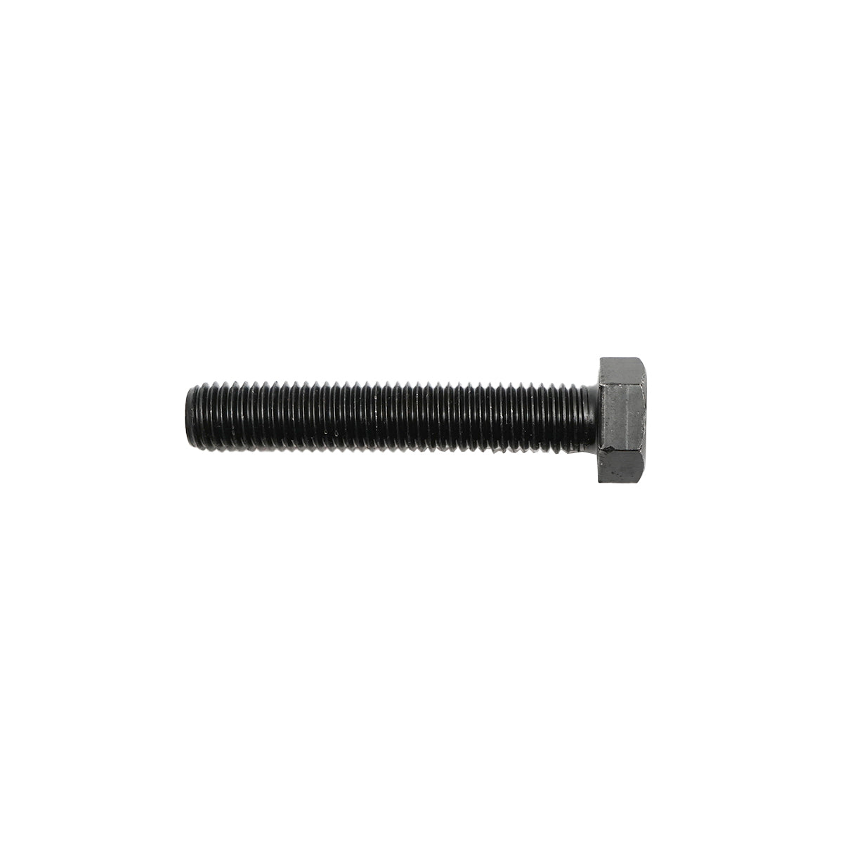 Set of 25 black screws with hexagonal head DIN 933 M18x100 G10.9