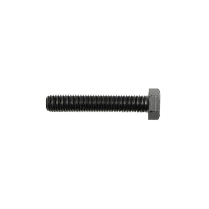 Set of 25 black screws with hexagonal head DIN 933 M18x100 G10.9