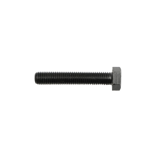 Set of 25 black screws with hexagonal head DIN 933 M18x100 G10.9