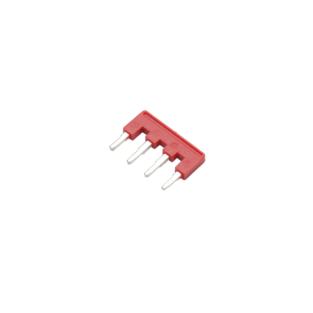 4-pole connector bridge, 32A 450V for DIN rail Leader