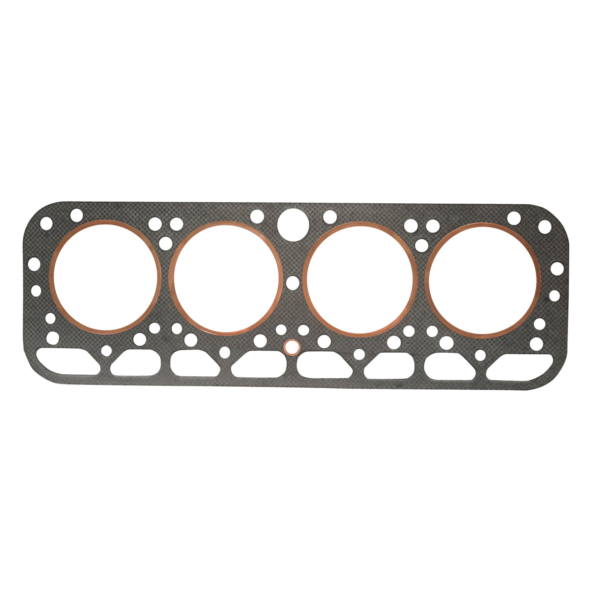 Cylinder head assembly UTB U-650 (with copper rings for repair dimension R1/2mm extra thickness)