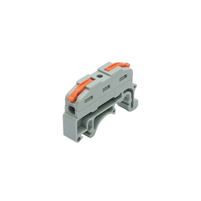 Quick cable connector for DIN rail 32A 450V, 2 poles 0.08-4mm Leader