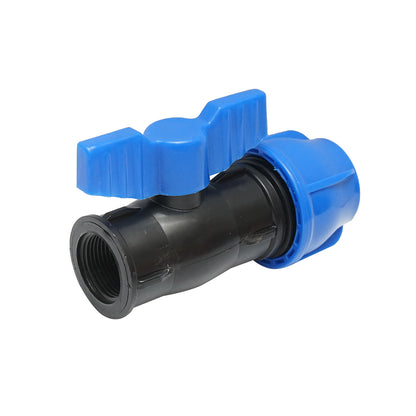 Compression fitting tap with inner thread D25mmx3/4, PN16