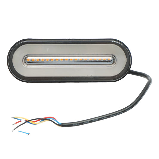 LED rear stop lamp 12-24V, dynamic signaling 122x43x20mm Breckner Germany