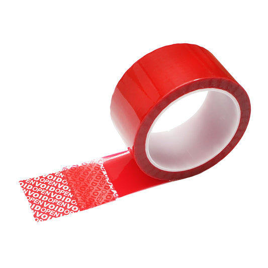 Security tape 48mmx50m, 25 microns red Breckner Germany